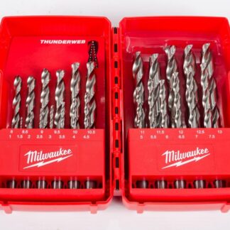 Milwaukee 25pce Thunderweb Drill Set (1 to 13)-0