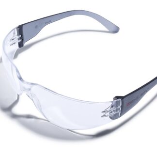 Zekler 30 Clear & Yellow Safety Glasses - Scratch Resistant & Anti Fog (£1 less each for a box of 12)