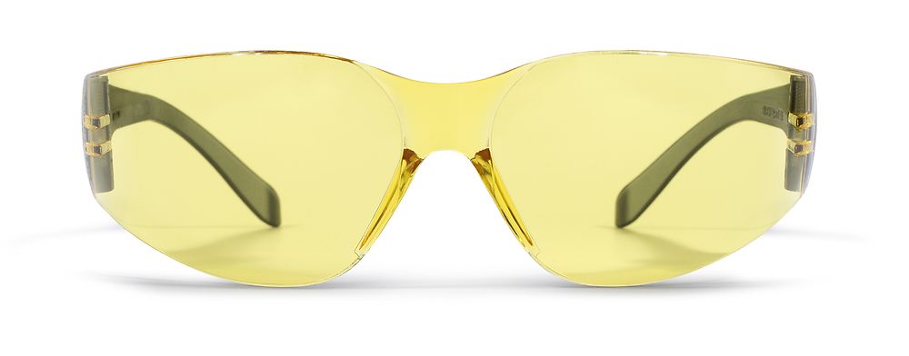 Zekler 30 Clear & Yellow Safety Glasses - Scratch Resistant & Anti Fog (£1 less each for a box of 12) - Image 3