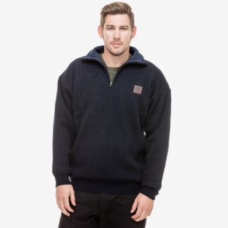 Swanndri Men's Rhino Stormshield Wool Jersey with Windproof Lining