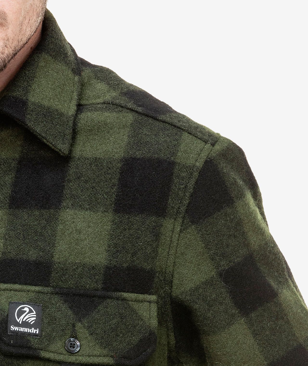 Swanndri Men's Ranger Extreme Wool Shirt - Image 2