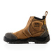 Buckler BSH014 S3 Brown Leather Safety Dealer Boot with Ankle Protection